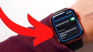 Sterowanie Apple Watch'em bez dotykania! Najlepsza ukryta funkcja w watchOS 8. Assistive Touch.