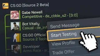 CS:GO on Source 2 - First Beta Playtests / de_cbble_s2 Remake / New Physics?