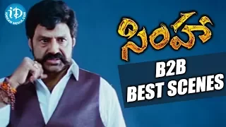 Simha Movie - Balakrishna Back To Back Best Scenes