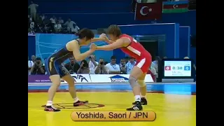 55 kg. Saori Yoshida (JPN) Winner, World Champ. 2007 - Baku (AZE)