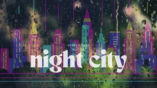 ☕ Lofi Chill Zone night city Illuminates you ~30 mins relaxing [chill lo-fi beats]