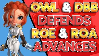 OWL & DBB FACE ROE & ROA! Zone 2 PvP DESTRUCTION! Call of Dragons War Tactics & Gameplay Analysis!