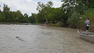 Fishing Cahill's Crossing, Kakadu