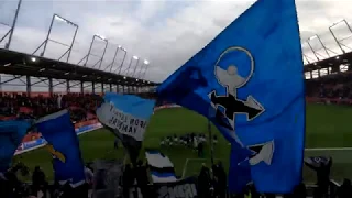 HSV Fans 2018: 2-1 Auswärtssieg in Ingolstadt - Support, Stimmung, Fangesänge 01.12.2018