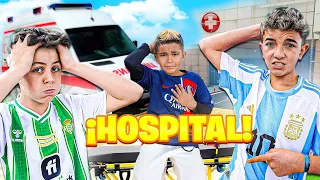 el NIÑO MESSI ENVIA al HOSPITAL al NIÑO NEYMAR! *lesionado*