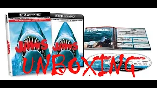 BOX OFFICE MANIACS | JAWS: 45TH ANNIVERSARY | 4K ULTRA HD | UNBOXING | HORROR MONTH 2020