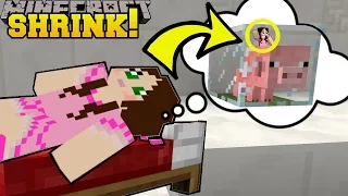 Minecraft: SHRINKING INSIDE A BABY PIG!!! - Asleep 2 - Custom Map [1]