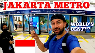 JAKARTA MRT FOR THE FIRST TIME!!! | JAKARTA Metro Rail Transit System Indonesia 2022