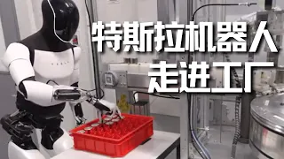 特斯拉机器人正式进入工厂！2025年有望交付客户！机器人最新进展更新！