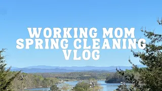 Working Mom On the Weekend vlog | Spring cleaning + hot mom walks