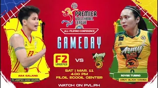 F2 LOGISTICS CARGO MOVERS vs ARMY-BLACK MAMBA | GAME 1 MARCH 11, 2023 | ALL-FILIPINO CONFERENCE