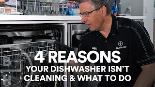 Dishwasher not cleaning properly? Try these tips