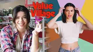 thrifting + diy-ing for kendall jenner