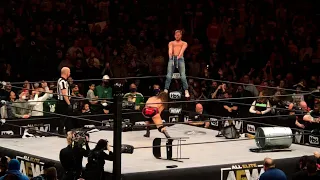 Fancam: Orange Cassidy vs Adam Cole Lights Out No DQ Match AEW Dynamite 1.26.22 Cleveland OH Live