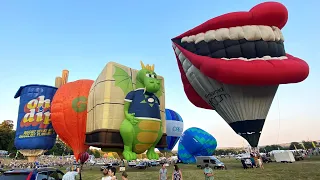 MJ Ballooning | Friday PM Special Shape Tether | Bristol Balloon Fiesta 2022