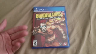 Borderlands Game of The Year Edition PS4 Unboxing