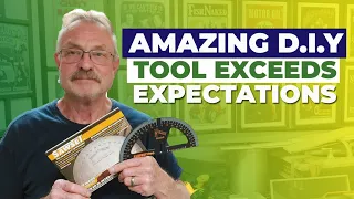 The Miter Saw Protractor Every DIY'er Should Have! [HOW TO FIGURE OUT MITER ANGLES]