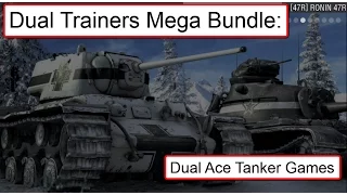 Dual Trainers Mega Bundle: 2 Ace Tanker Games - Ride Along with RONIN 47R - World of Tanks Console