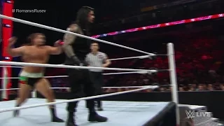 Roman Reigns vs. Rusev, Divas Championship rematch