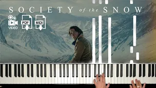 Society Of The Snow (La Sociedad de la nieve) - Theme - Leaving Home - Piano Cover