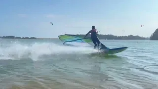 Laydown Jibe/Race Jibe  Windsurfing