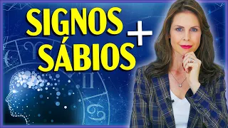 5 SIGNOS mais SÁBIOS (e espertos) pela ASTROLOGIA | Esses sabem muito!