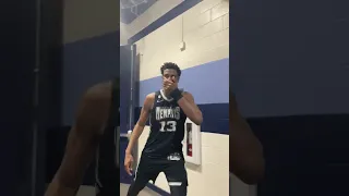 The yell at the end from Jaren Jackson Jr. 🤣🗣 (via @memgrizz/Twitter)