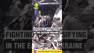 Ukraine: Drone footage of damaged Tram station at Kharkiv | WION Shorts