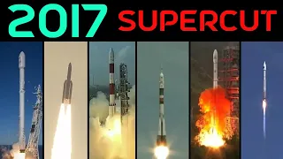 Rocket Launch Compilation 2017 (SuperCut) | Go To Space