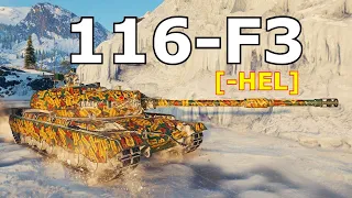 World of Tanks 116-F3 - 7 Kills 10,4K Damage | NEW TANK