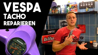 Vespa TACHO reparieren | DREI wirklich einfache Methoden | Tachoglas Vespa PX PK AUSTAUSCHEN