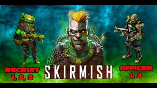 War Commander : Skirmish : Doctor Hemlock : Recruit 1,2,3 & Officer 1,2