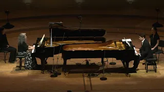 Martha Argerich Lahav Shani 2 piano Recital Full 2023