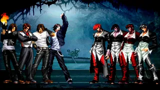 [KOF Mugen] Kyo Kusanagi Team vs Orochi Iori Team