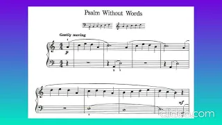 THE JOY OF THE FIRST YEAR PIANO. Psalm whitout words. Pag. 48