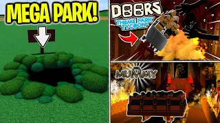 Theme Park Tycoon 2 MEGA PARK but it's UNDERGROUND....