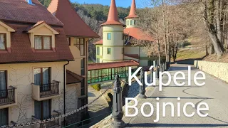 Kúpele Bojnice (Lázně Bojnice) Komentovaná prohlídka Lázeňským Parkem Bojnice+Info pobyty, procedúry