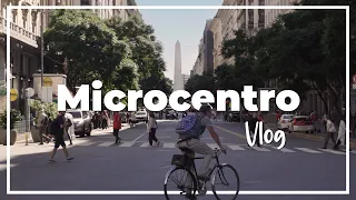 Buenos Aires 🇦🇷 Travel Vlog - Microcentro - Walk with us