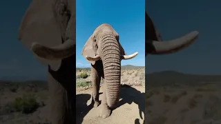 Listen to an elephant saying ‘Thank You’ 🔊 - sound on. #elephant #travel #southafrica #nature