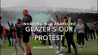 Old Trafford Pitch Protest