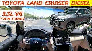 2023 Toyota Land Cruiser Diesel POV Test Drive