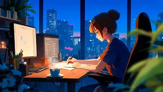 Late Night Vibes 🌙 Study music ~ Study / relax / stress relief ~ Chill lofi mix