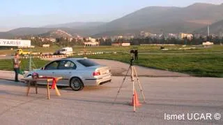 BMW 335i E92 vs BMW ///M5 E39 Drag Race