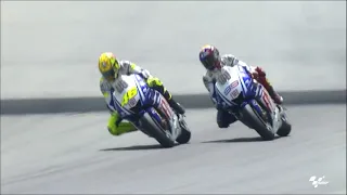 MotoGP - Unforgettable Battle Between Valentino Rossi & Jorge Lorenzo