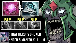 WTF RAID BOSS Carry Undying vs Max Armor Melt Team New Phylactery Tanky Build 7.33c Meta Dota 2