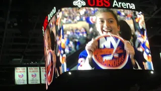 Islanders First Game at UBS Arena - Opening Ceremonies (most) includes Jumbotron Intro Nov. 20, 2021