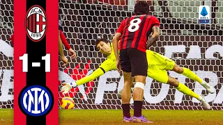 Tătăruşanu para un rigore: Milan 1-1 Inter | Highlights Derby