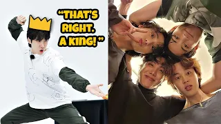 Hobi Admits To Being The 'King' Of The Maknae Line