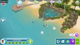 Sims Freeplay - Mermaid Swim