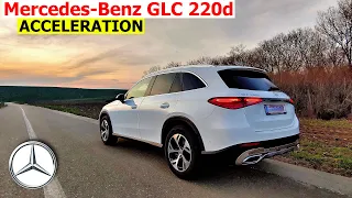 2023 Mercedes-Benz GLC 220d 0-100, 1/4 mile acceleration | X254 | 4Matic | GPS results
